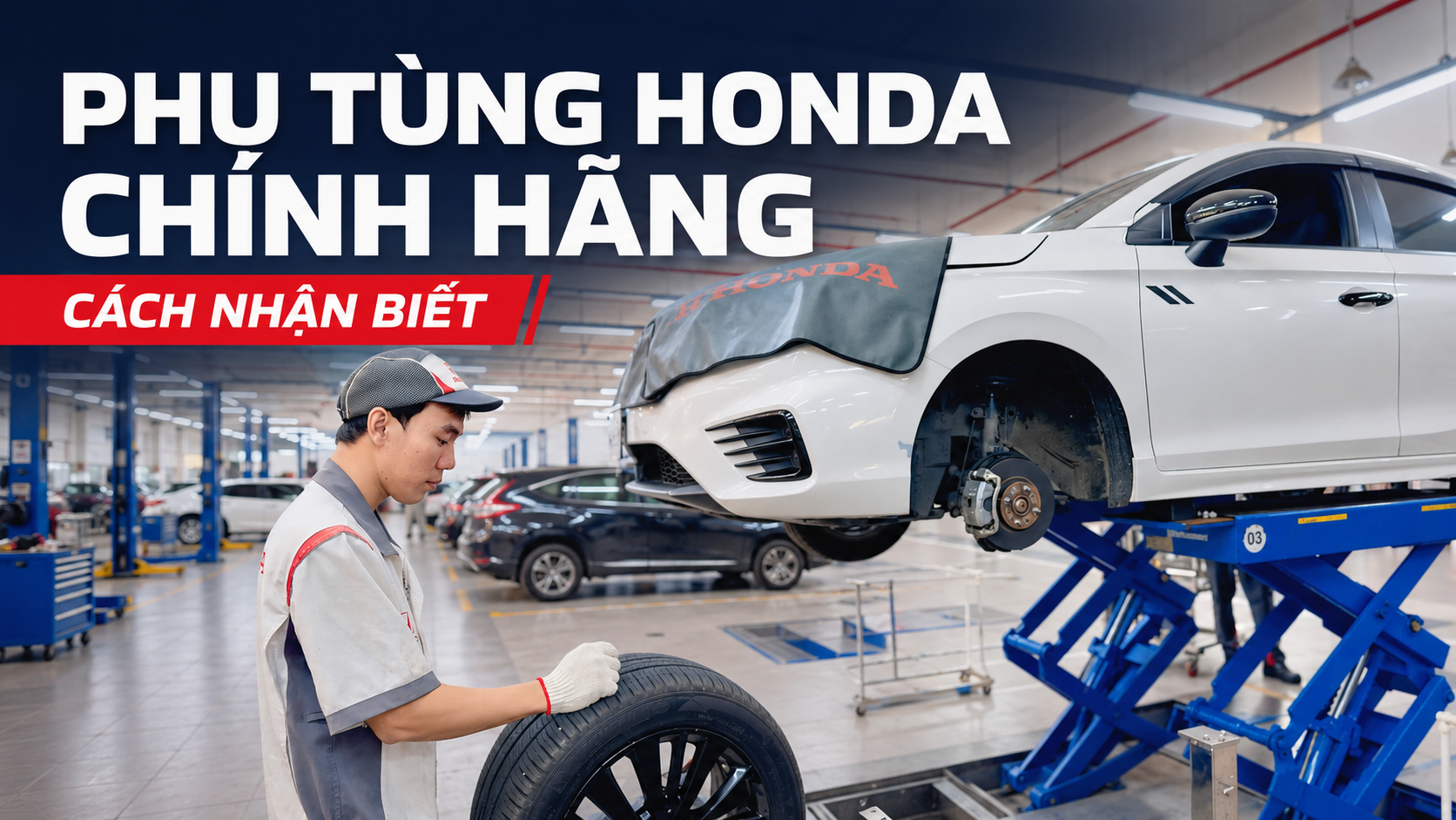 Phụ tùng Honda chính hãng: Cách nhận biết